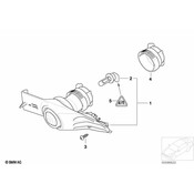 BMW Fillister Head Self-Tapping Screw (St48X13mm) - Genuine BMW 07146982378