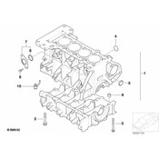 Mini Cooper Hex Bolt With Washer (M6X16) - Genuine Mini 07137829909