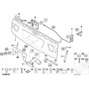 BMW Torx-Bolt With Washer (Isa M6X16) - Genuine BMW 07146959924