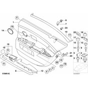 BMW Cover Cap "Airbag" (Black) - Genuine BMW 51417025683