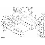 BMW Interior Door Handle Nut - Genuine BMW 51417025609
