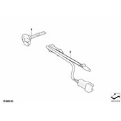 BMW Cabin Air Temperature Sensor - Genuine BMW 64226915391