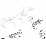 BMW Body Nut - Genuine BMW 51718261093