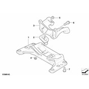 BMW Transmission Crossmember - Genuine BMW 22316776521