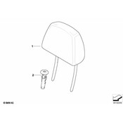 BMW Headrest Guide - Genuine BMW 52107139518