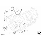 BMW Vapor Canister Purge Solenoid Bracket - Genuine BMW 22111093424