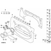 Mini Speaker Cover - Genuine Mini 51417120173