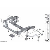 BMW Front Axle Support - Genuine BMW 31116785640