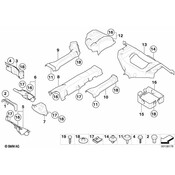 Mini Fuel Tank Shield - Genuine Mini 51487124372