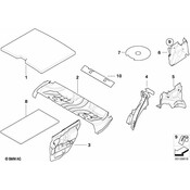 BMW Clip - Genuine BMW 61138353257