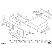 BMW Pad Floor Carpet Luggage Compartment - Genuine BMW 51477131296
