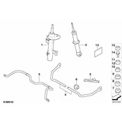MINI Suspension Stabilizer Bar - Genuine MINI 33556754819