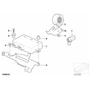 BMW Ultrasonic-Sensor (Black 2) - Genuine BMW 66206989105