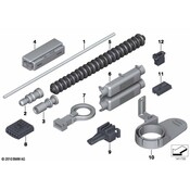 BMW Metal Tube Corrugated - Genuine BMW 61136918242