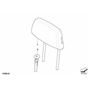 BMW Headrest Guide - Genuine BMW 52207142273