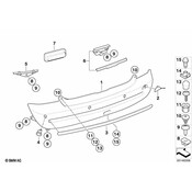 Mini Cooper Fillister Head Screw With Collar (L=30mm) - Genuine Mini 07147142053