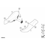 BMW C-Clip Nut (M6) - Genuine BMW 07147693887