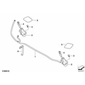 BMW Bracket - Genuine BMW 61673416163
