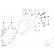 BMW Covering Cap High Beam - Genuine BMW 63126934754