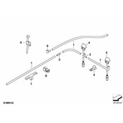 BMW Cable Holder - Genuine BMW 61136943977