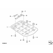 BMW Asa-Bolt (M6X10-8.8-Zns3) - Genuine BMW 07129904072