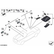 BMW Pin - Genuine BMW 51458191328