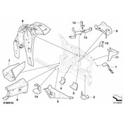 BMW Holder Base B+ - Genuine BMW 61146932006