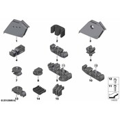 BMW Bolting Pin Long - Genuine BMW 16126766236