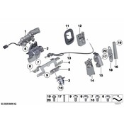 BMW Torx-Bolt With Washer (Isa M8X20) - Genuine BMW 07147026396