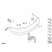BMW Fillister Head Screw (Isa) - Genuine BMW 07149116377