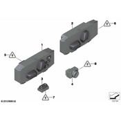 BMW Seat Lumbar Switch - Genuine BMW 61319227853