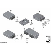BMW Socket Housing (4 Pol) - Genuine BMW 61136901832