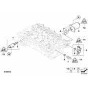 BMW Socket Housing Blue - Genuine BMW 12527515464