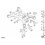 BMW Stopper Rear - Genuine BMW 33326850835