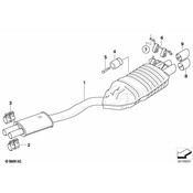 BMW Exhaust System Hanger - Genuine BMW 18307793014