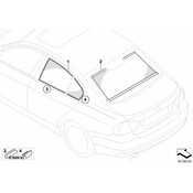 BMW L-Bracket - Genuine BMW 51460412111