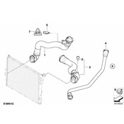 BMW Hose Clamp - Genuine BMW 17127551154