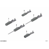 BMW Jack Mqs (075 mm -Sn) - Genuine BMW 12527502041