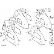 BMW Socket Mount - Genuine BMW 51477252642