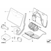 BMW Seat Lumbar Motor - Genuine BMW 52109122584