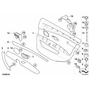 BMW Plaque Airbag (Creambeige) - Genuine BMW 51419112208