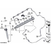 BMW Clamping Jaw Injector - Genuine BMW 13537809798