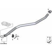 BMW Exhaust Bracket - Genuine BMW 18207599339
