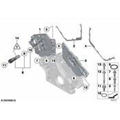 BMW Starter Cable Stud Bolt - Genuine BMW 11147584157