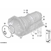BMW Torx Screw With Sealing Ring (M6X52) - Genuine BMW 24317588743