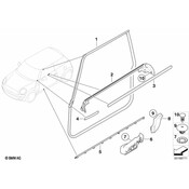 MINI Door Panel Insulation - Genuine MINI 51712755652
