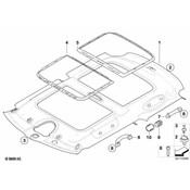 MINI Interior Grab Bar - Genuine MINI 51162754169