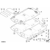 BMW Headliner Clip - Genuine BMW 51442756902