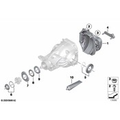 BMW Flanged Cap Screw (M12X3510 9Zns3) - Genuine BMW 33118650755
