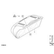 BMW Pin Terminal (18 Pol Black) - Genuine BMW 61138364645